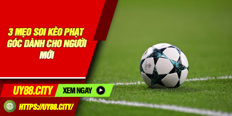 3 Mẹo Soi Kèo Phạt Góc Dành Cho Người Mới
