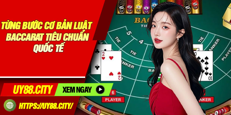 Từng Bước Cơ Bản Luật Baccarat Tiêu Chuẩn Quốc Tế